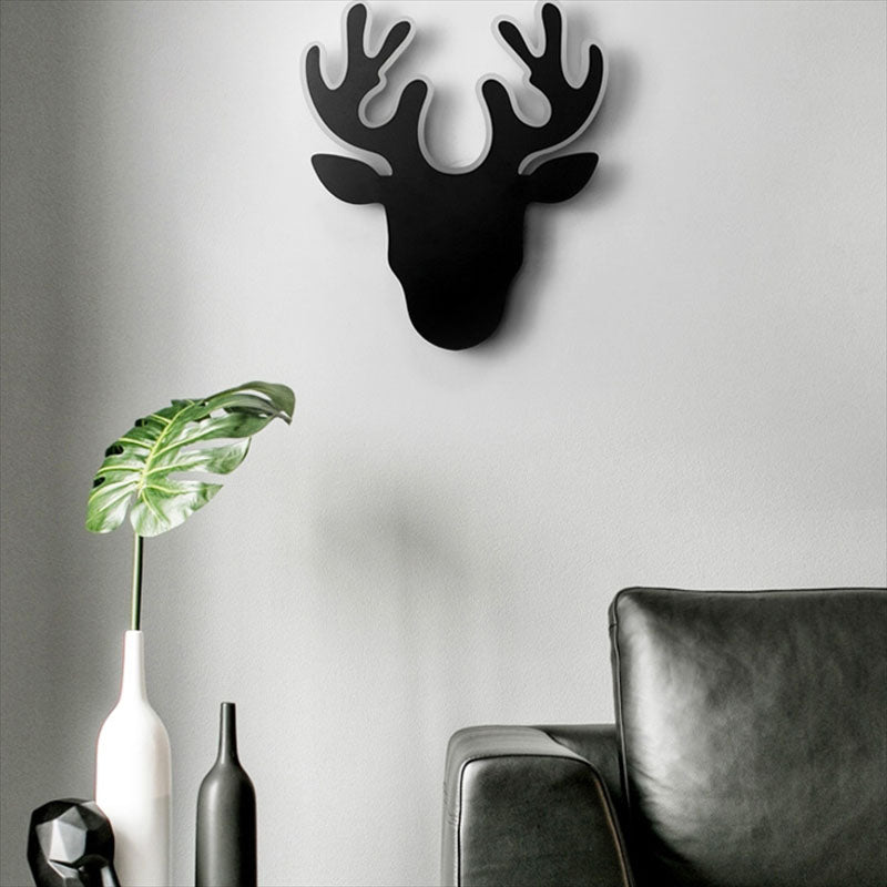 Deer Head 16W LED Wall Light