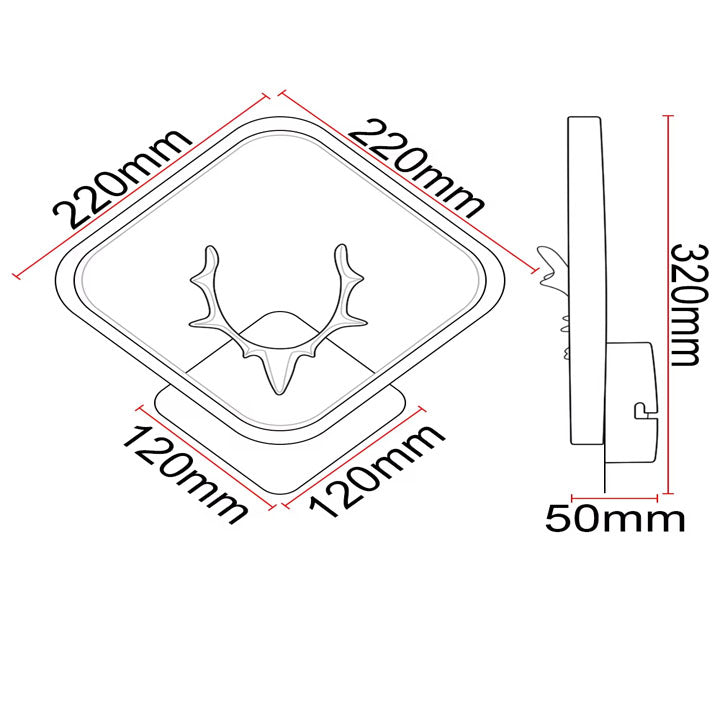 16W Bedroom Wall Lights