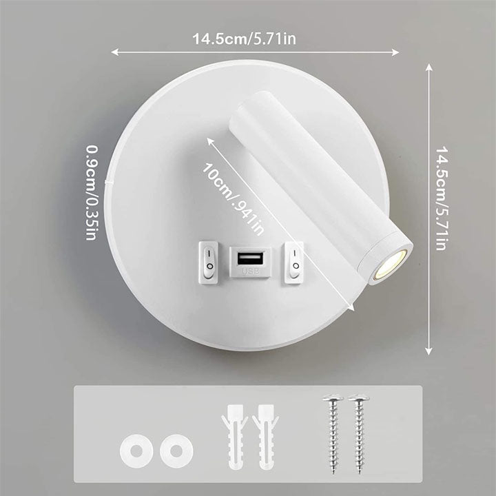 LED Reading Lights on the wall