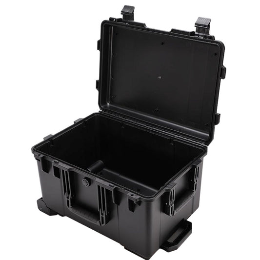 Tri-proof wheeled protective trolley hard shell case
