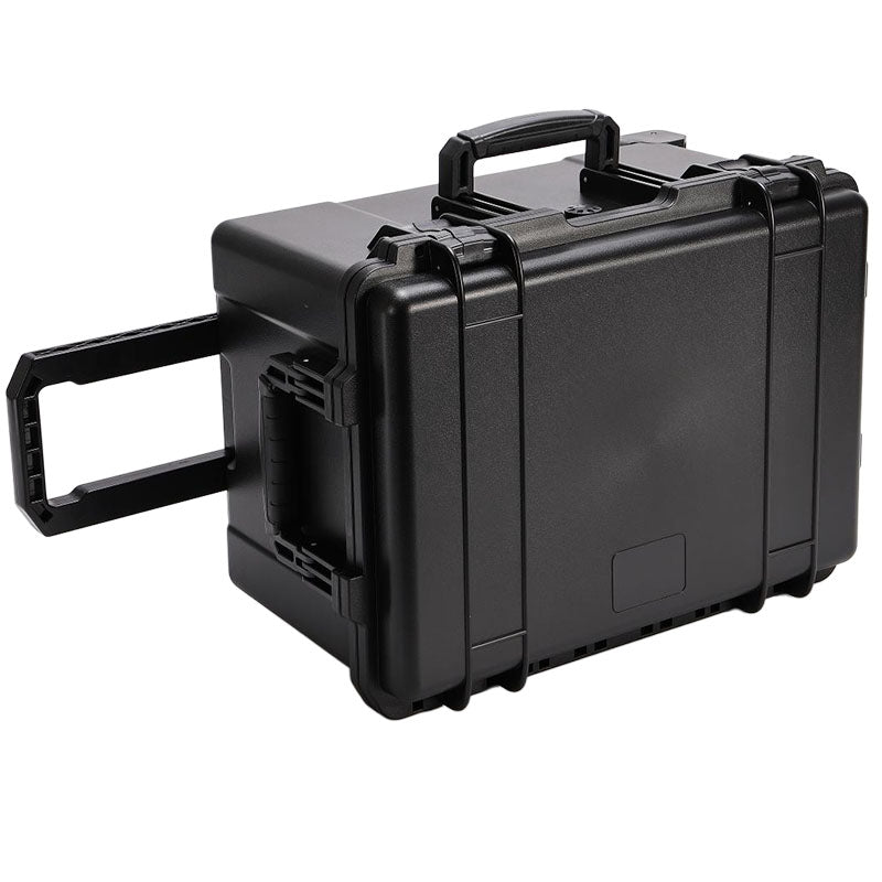 Tri-proof wheeled protective trolley hard shell case