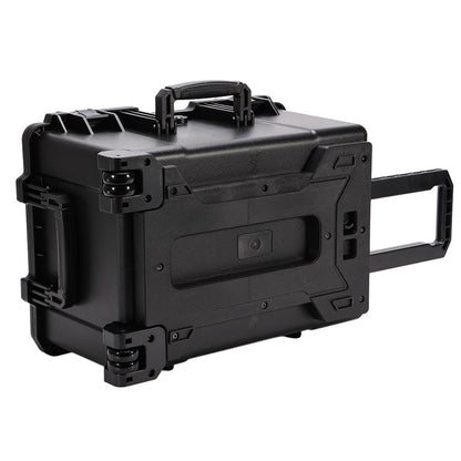Tri-proof wheeled protective trolley hard shell case