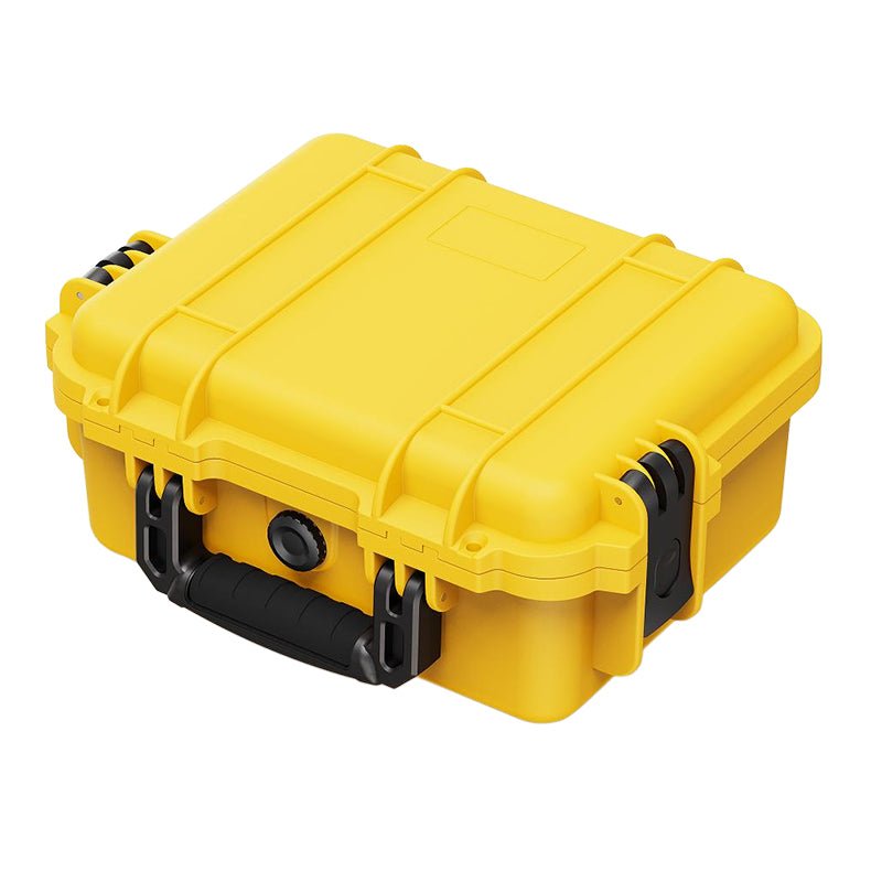 Yellow Waterproof Impact Resistant Protective Hardcase - Soft Rock Case