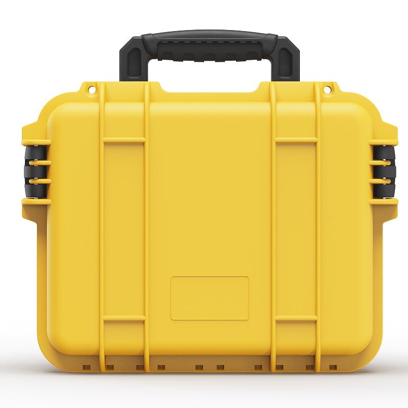 Yellow Waterproof Impact Resistant Protective Hardcase - Soft Rock Case