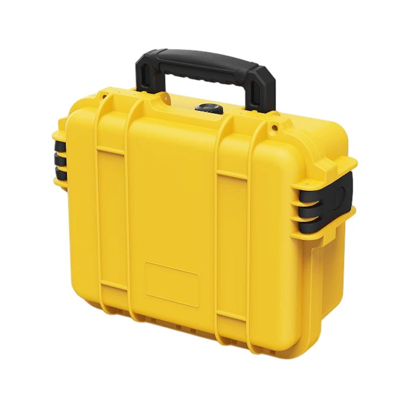 Yellow Waterproof Impact Resistant Protective Hardcase - Soft Rock Case